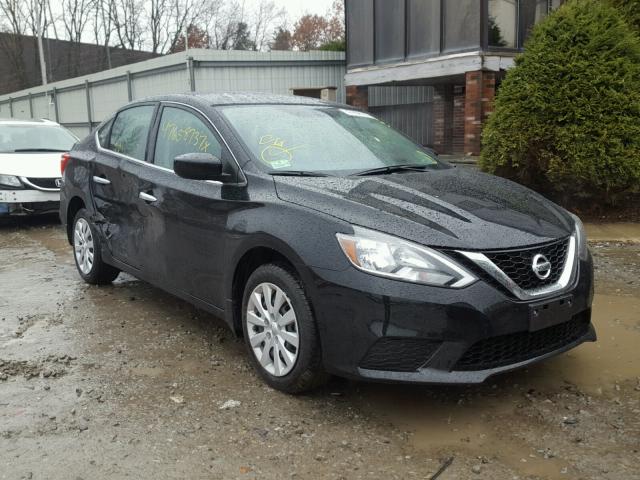 3N1AB7AP8HY340228 - 2017 NISSAN SENTRA S BLACK photo 1