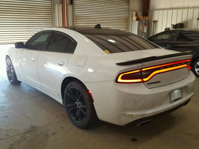 2C3CDXHG6HH514832 - 2017 DODGE CHARGER SX WHITE photo 3