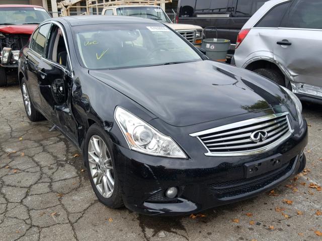 JN1CV6AR2BM352249 - 2011 INFINITI G37 BLACK photo 1