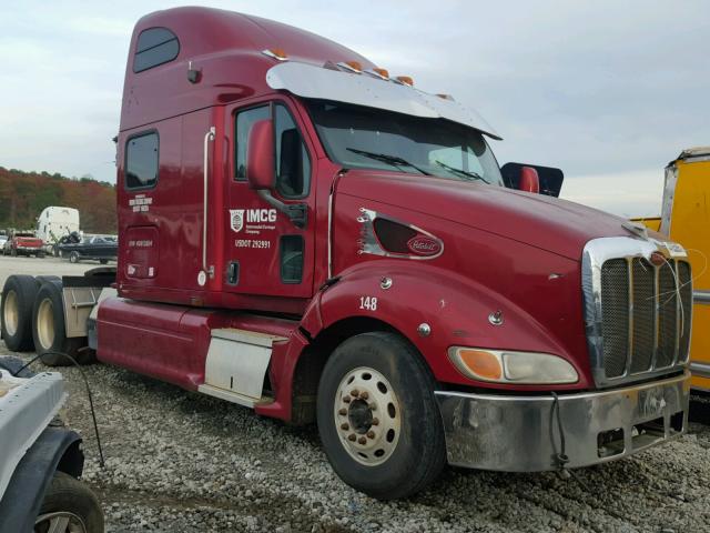 1XP7DB9X04D813804 - 2004 PETERBILT 387 RED photo 1