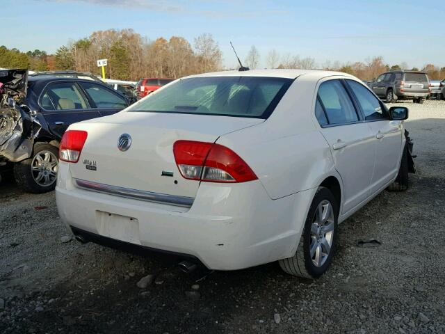 3MEHM0JG1AR660275 - 2010 MERCURY MILAN PREM WHITE photo 4