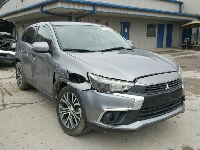 JA4AP3AU0HZ004649 - 2017 MITSUBISHI OUTLANDER GRAY photo 1