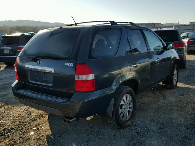 2HNYD18633H548123 - 2003 ACURA MDX TOURIN BLUE photo 4