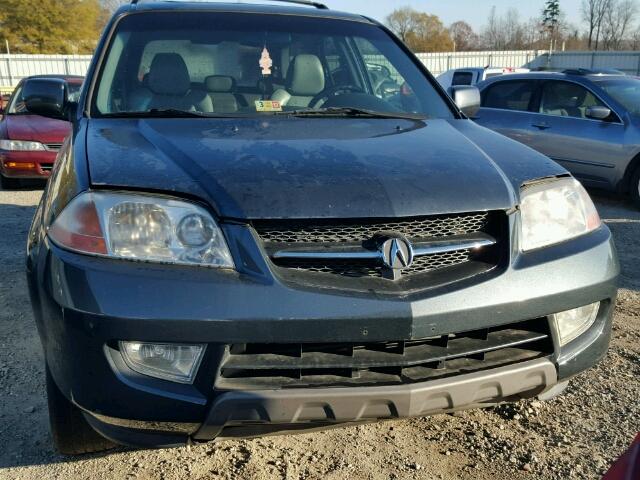 2HNYD18633H548123 - 2003 ACURA MDX TOURIN BLUE photo 9