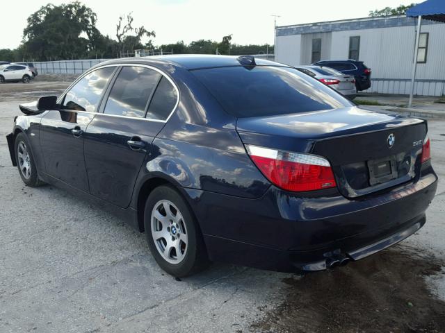 WBANA53584B174512 - 2004 BMW 525 I BLUE photo 3