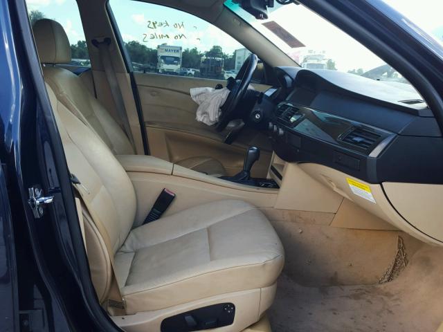 WBANA53584B174512 - 2004 BMW 525 I BLUE photo 5