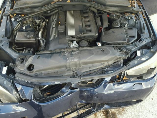 WBANA53584B174512 - 2004 BMW 525 I BLUE photo 7