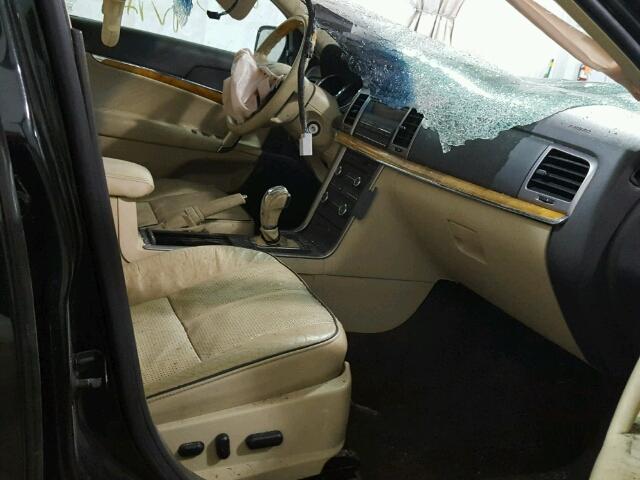 3LNHL2GC2AR750535 - 2010 LINCOLN MKZ შავი ფოტო 5