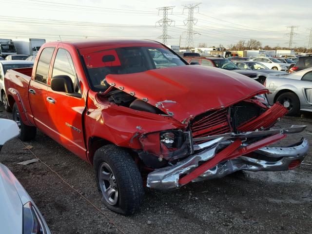 1D7HA18K06J151862 - 2006 DODGE RAM 1500 S RED photo 1