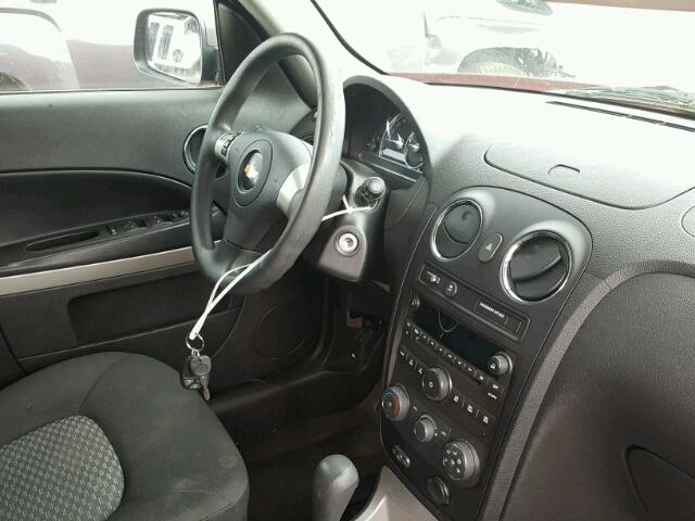 3GNBAADB0AS612773 - 2010 CHEVROLET HHR LS Rojo foto 9
