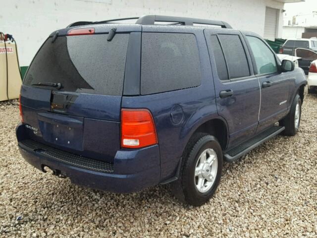 1FMZU73E65UB71391 - 2005 FORD EXPLORER X BLUE photo 4