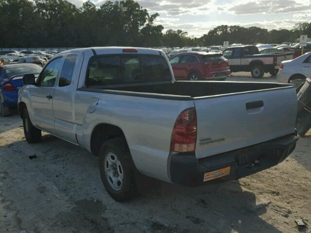 5TETX22N37Z348379 - 2007 TOYOTA TACOMA ACC GRAY photo 3