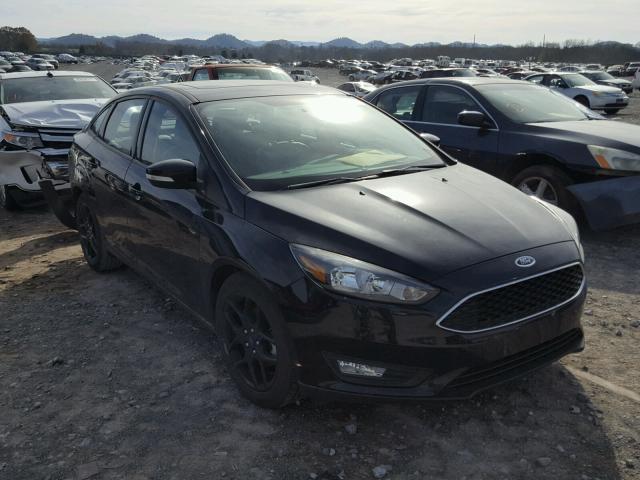 1FADP3F23GL350101 - 2016 FORD FOCUS SE BLACK photo 1