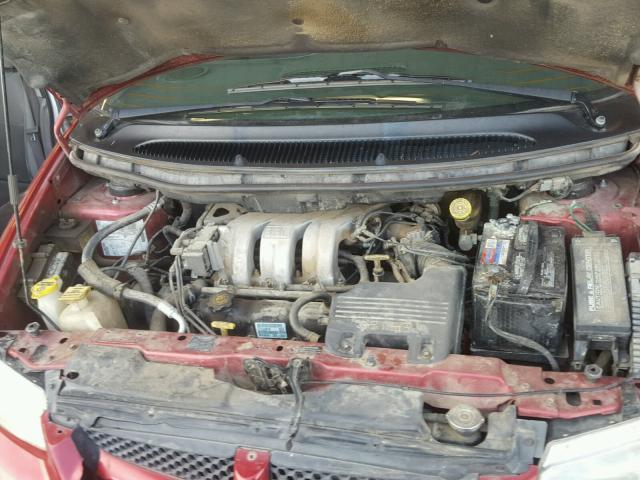 2B4GP45R7XR434941 - 1999 DODGE CARAVAN SE RED photo 7