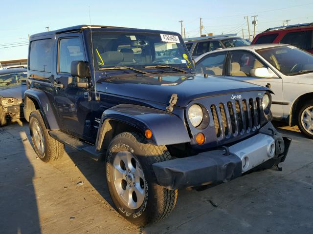 1C4GJWBG1DL560641 - 2013 JEEP WRANGLER S 蓝色 照片 1