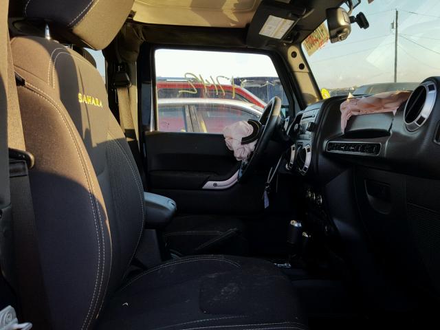 1C4GJWBG1DL560641 - 2013 JEEP WRANGLER S 蓝色 照片 5