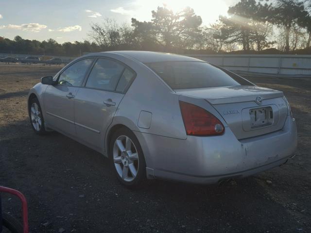 1N4BA41EX4C832351 - 2004 NISSAN MAXIMA SE GRAY photo 3