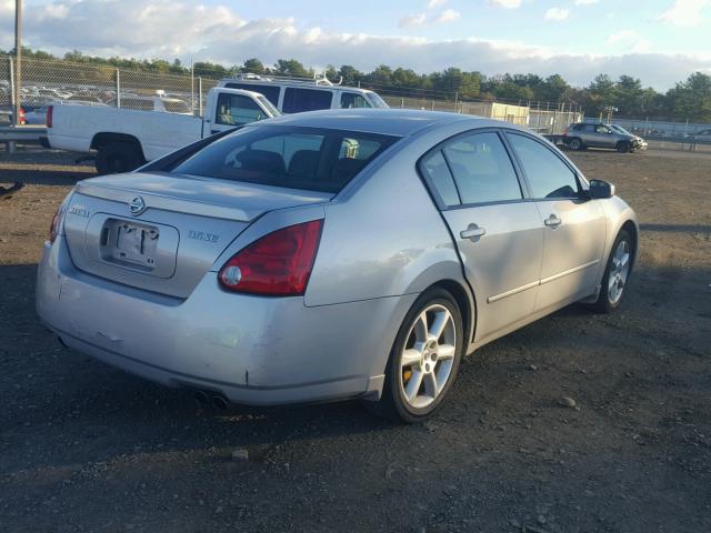 1N4BA41EX4C832351 - 2004 NISSAN MAXIMA SE GRAY photo 4