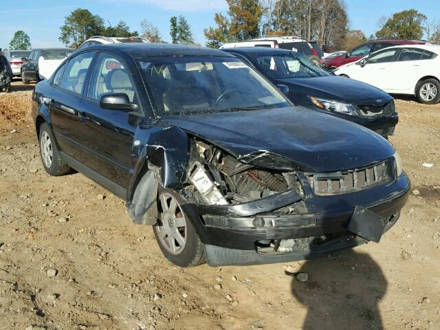 WVWMA63B4XE460676 - 1999 VOLKSWAGEN PASSAT GLS BLACK photo 1