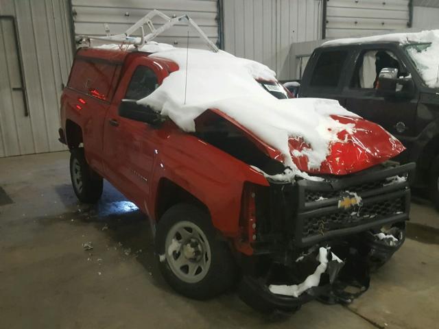 1GCNCPEH9FZ272345 - 2015 CHEVROLET SILVERADO RED photo 1