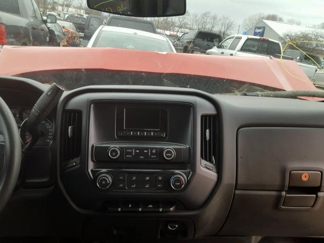 1GCNCPEH9FZ272345 - 2015 CHEVROLET SILVERADO RED photo 9