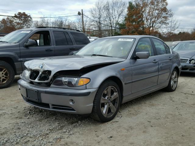 WBAEW53435PN37845 - 2005 BMW 330 XI GRAY photo 2