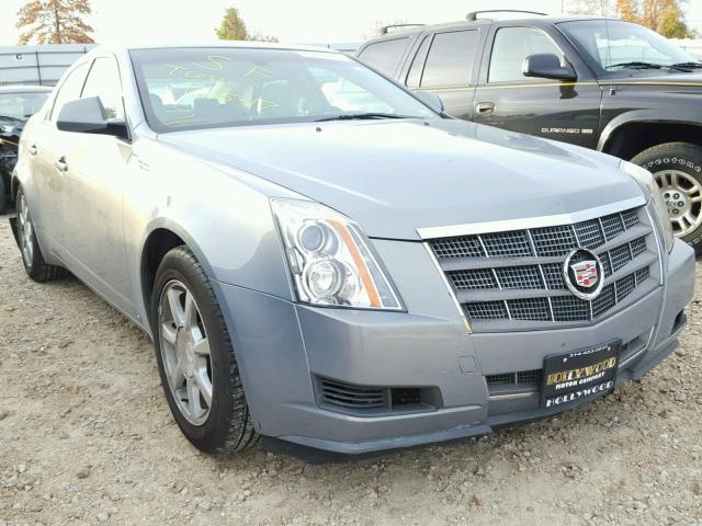 1G6DF577280174165 - 2008 CADILLAC CTS BLUE photo 1