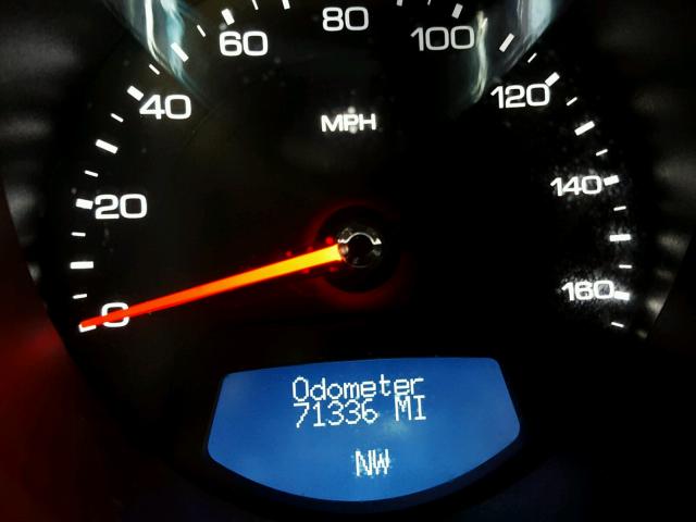 1G6DF577280174165 - 2008 CADILLAC CTS BLUE photo 8