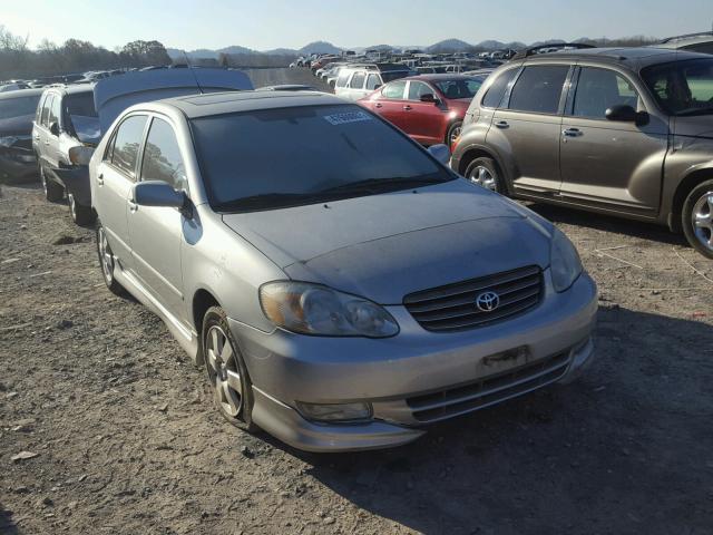 1NXBR32E43Z171254 - 2003 TOYOTA COROLLA CE SILVER photo 1