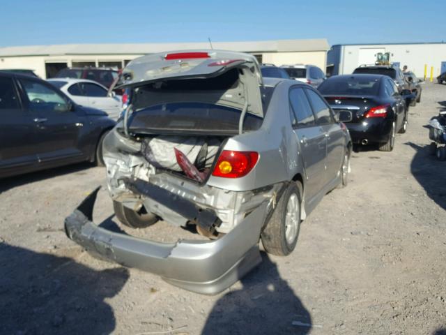 1NXBR32E43Z171254 - 2003 TOYOTA COROLLA CE SILVER photo 4