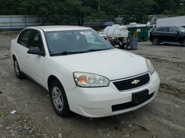 1G1ZS58F87F101245 - 2007 CHEVROLET MALIBU LS Ağ foto 1