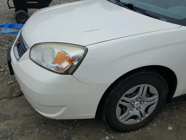 1G1ZS58F87F101245 - 2007 CHEVROLET MALIBU LS Ağ foto 9