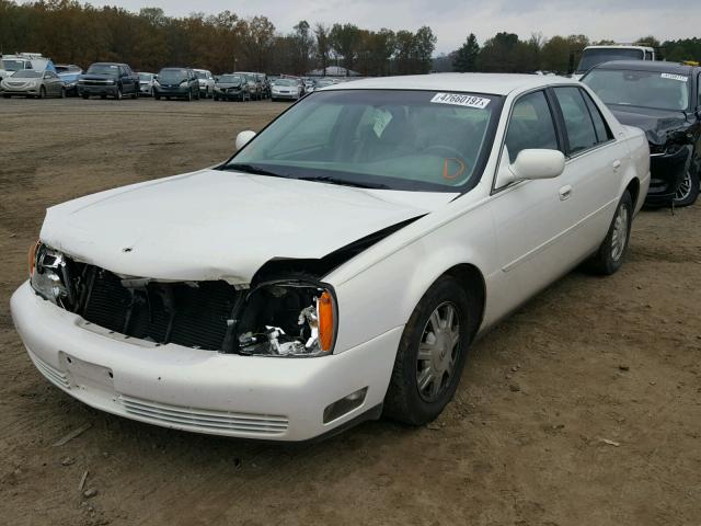 1G6KD54Y55U116484 - 2005 CADILLAC DEVILLE WHITE photo 2