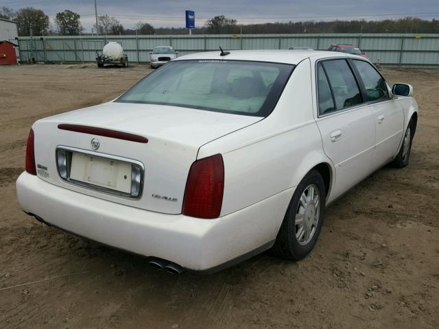 1G6KD54Y55U116484 - 2005 CADILLAC DEVILLE WHITE photo 4