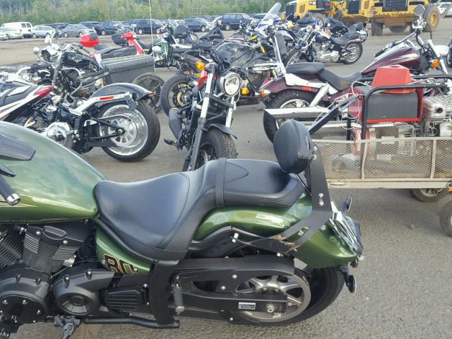 JYAVP33E9FA012060 - 2015 YAMAHA XVS1300 CU GREEN photo 6