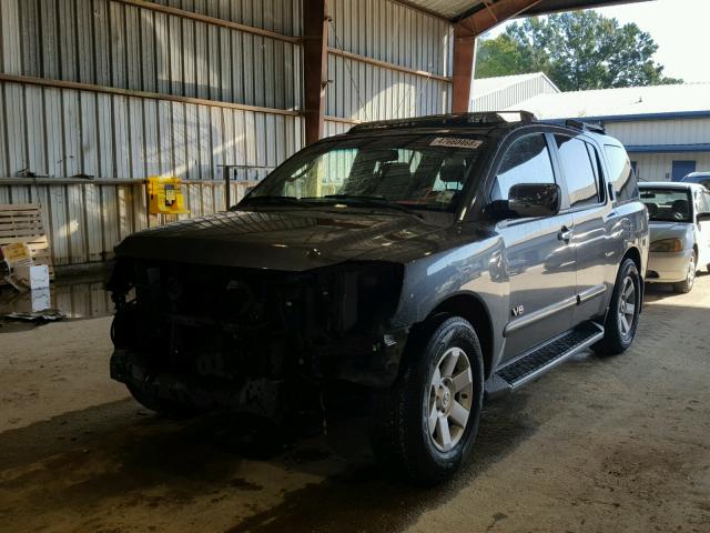 5N1AA08AX6N737972 - 2006 NISSAN ARMADA SE GRAY photo 2