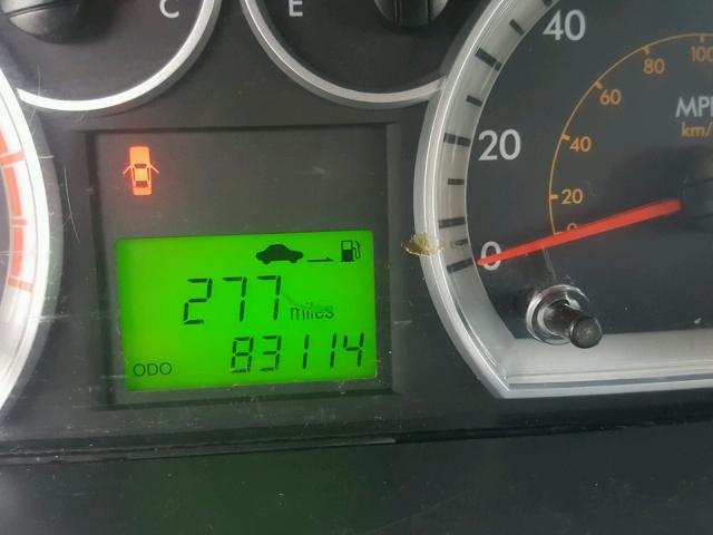 KL1TD5DE3AB130968 - 2010 CHEVROLET AVEO LS RED photo 8