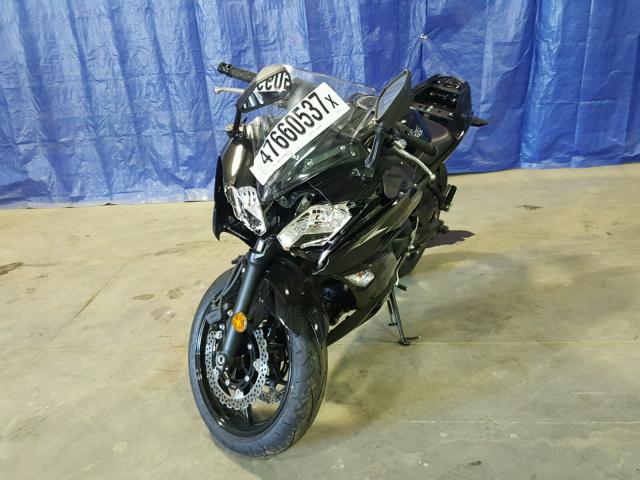 JKAEXEJ11HDA01732 - 2017 KAWASAKI EX650 J BLACK photo 2