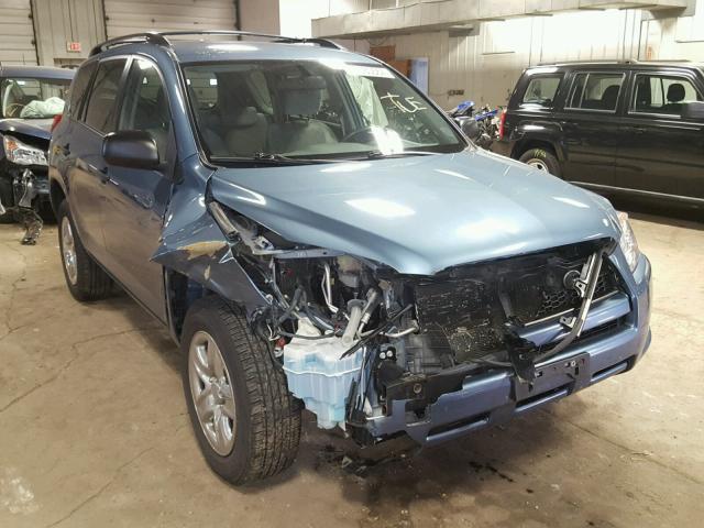 2T3ZF4DV1AW044587 - 2010 TOYOTA RAV4 BLUE photo 1