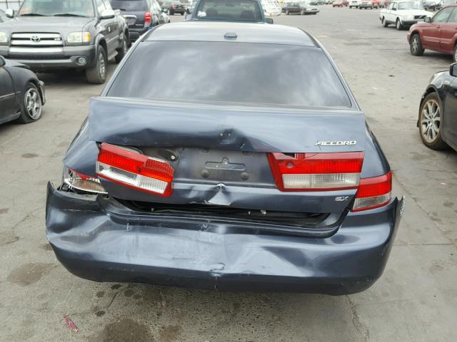 JHMCM56854C006598 - 2004 HONDA ACCORD EX CHARCOAL photo 9