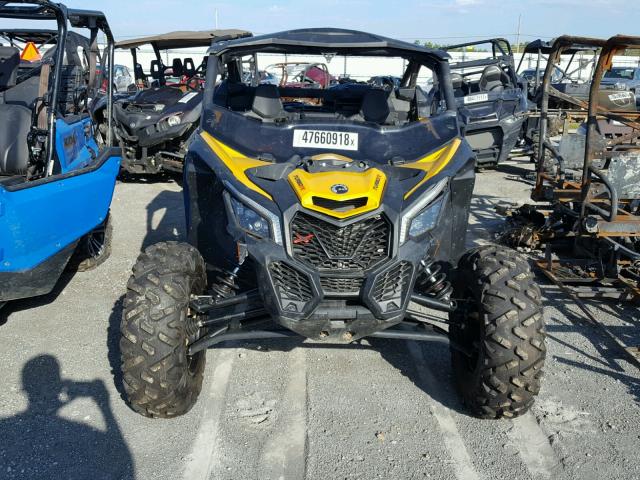 3JBVDAW27HK001730 - 2017 CAN-AM MAVERICK X YELLOW photo 9