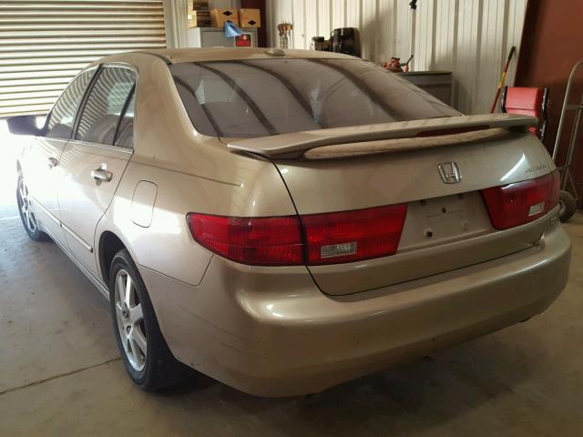 1HGCM66505A045269 - 2005 HONDA ACCORD EX GOLD photo 3