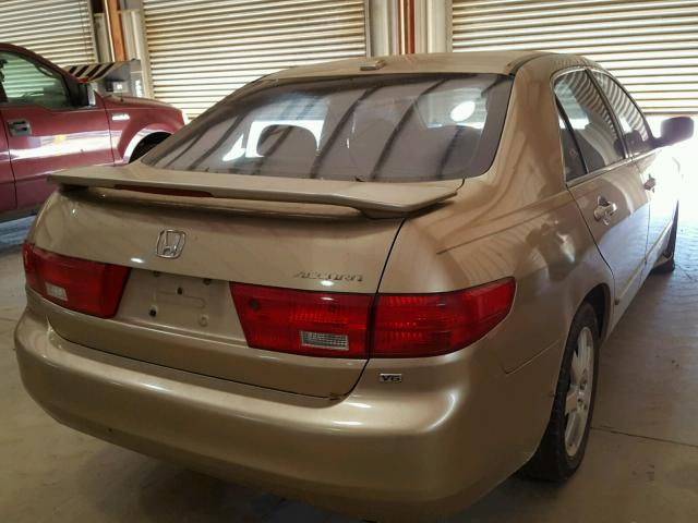 1HGCM66505A045269 - 2005 HONDA ACCORD EX GOLD photo 4