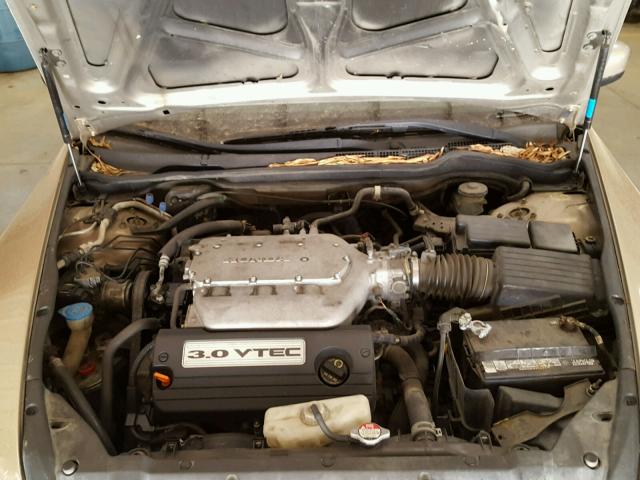 1HGCM66505A045269 - 2005 HONDA ACCORD EX GOLD photo 7