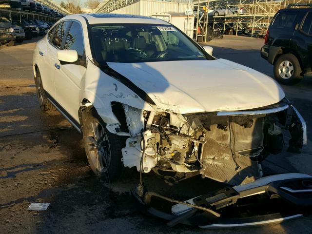 5J6TF2H59EL001946 - 2014 HONDA CROSSTOUR WHITE photo 1