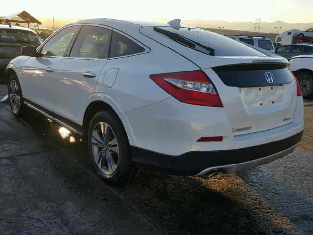 5J6TF2H59EL001946 - 2014 HONDA CROSSTOUR WHITE photo 3