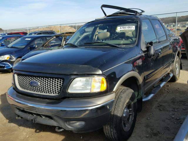 1FTRW08L13KC49792 - 2003 FORD F150 SUPER BLACK photo 2