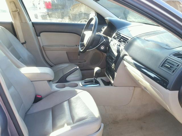 3FAHP08Z37R122966 - 2007 FORD FUSION SEL GRAY photo 5