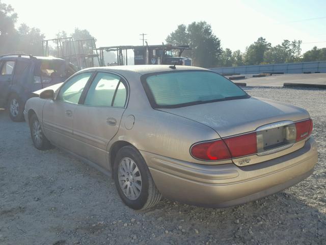 1G4HR54KX5U162294 - 2005 BUICK LESABRE LI GOLD photo 3