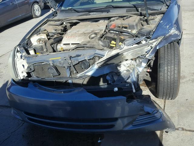 4T1BF30KX4U582841 - 2004 TOYOTA CAMRY LE BLUE photo 7